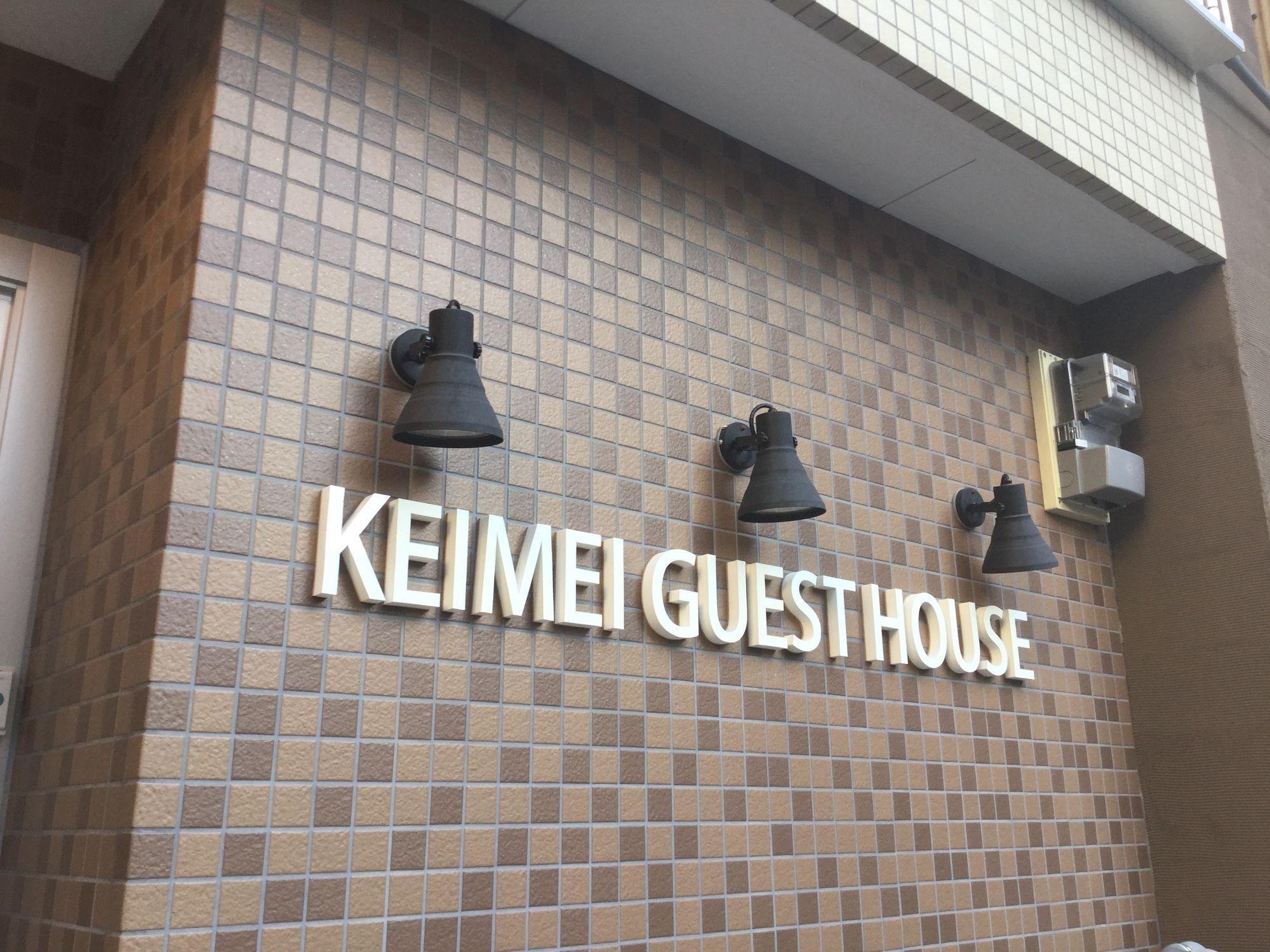 Keimei Guest House Oszaka Kültér fotó